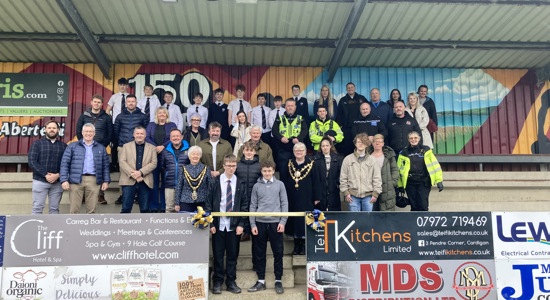 Young People Bring Colour, Creativity and Community Pride to Cardigan