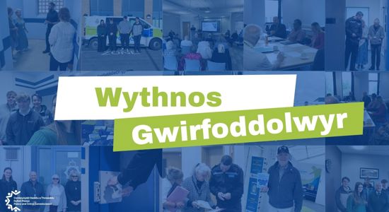 Wythnos Gwirfoddolwyr 2026: Dathlu Pŵer Gwirfoddoli Mewn Plismona 